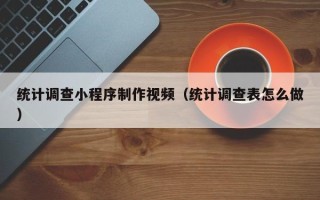 北票统计调查小程序制作视频（统计调查表怎么做）